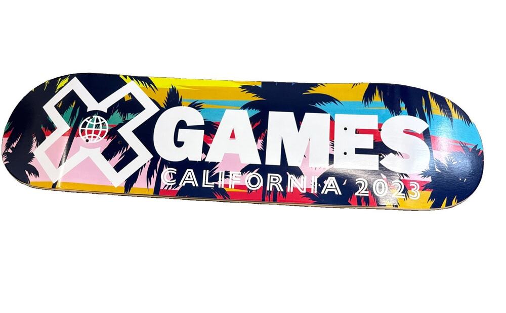 *NEW* X Games Ventura California Skateboard Deck 2023